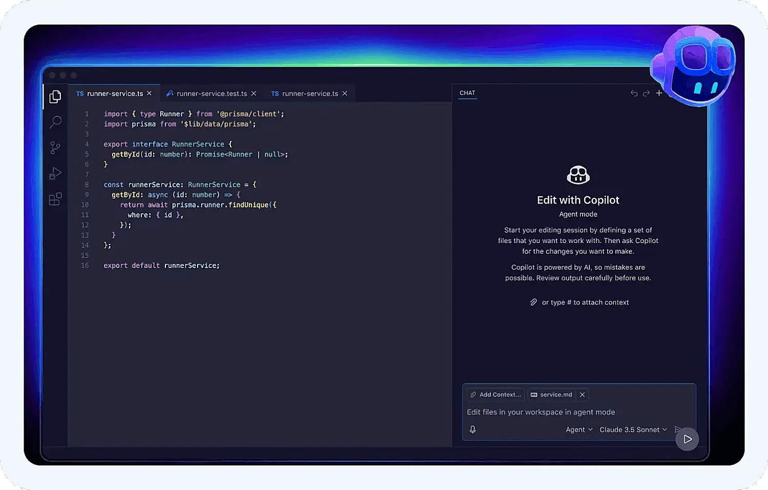 Github Copilot позволяет работать с нейросетями для программистов