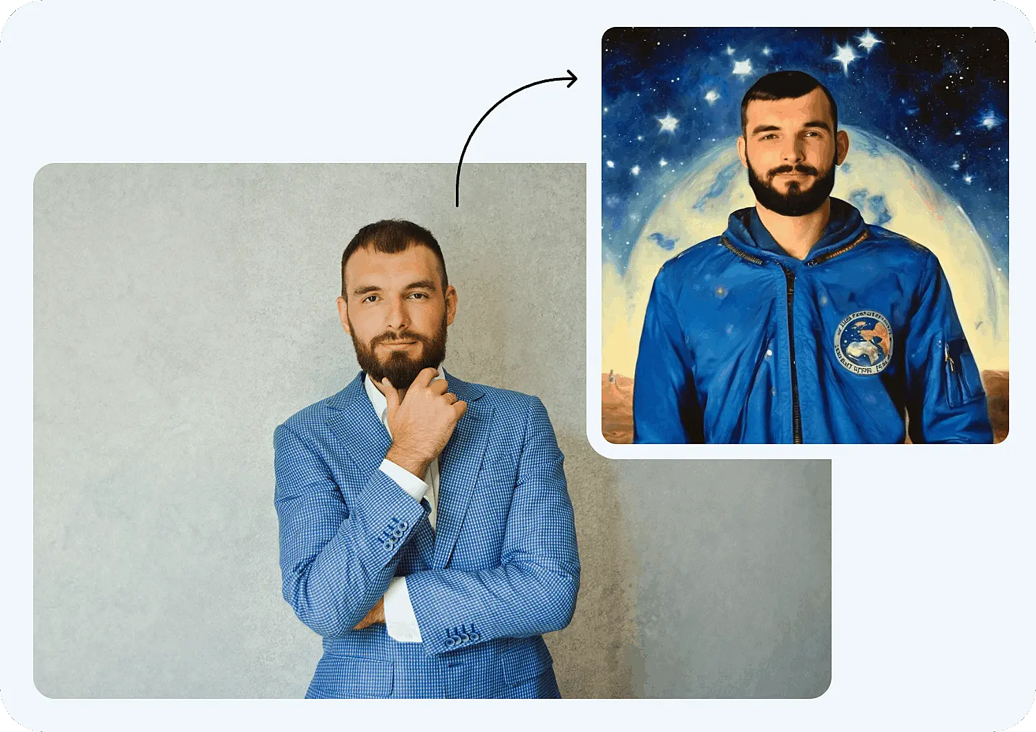 Пример создания изображения через Шедеврум