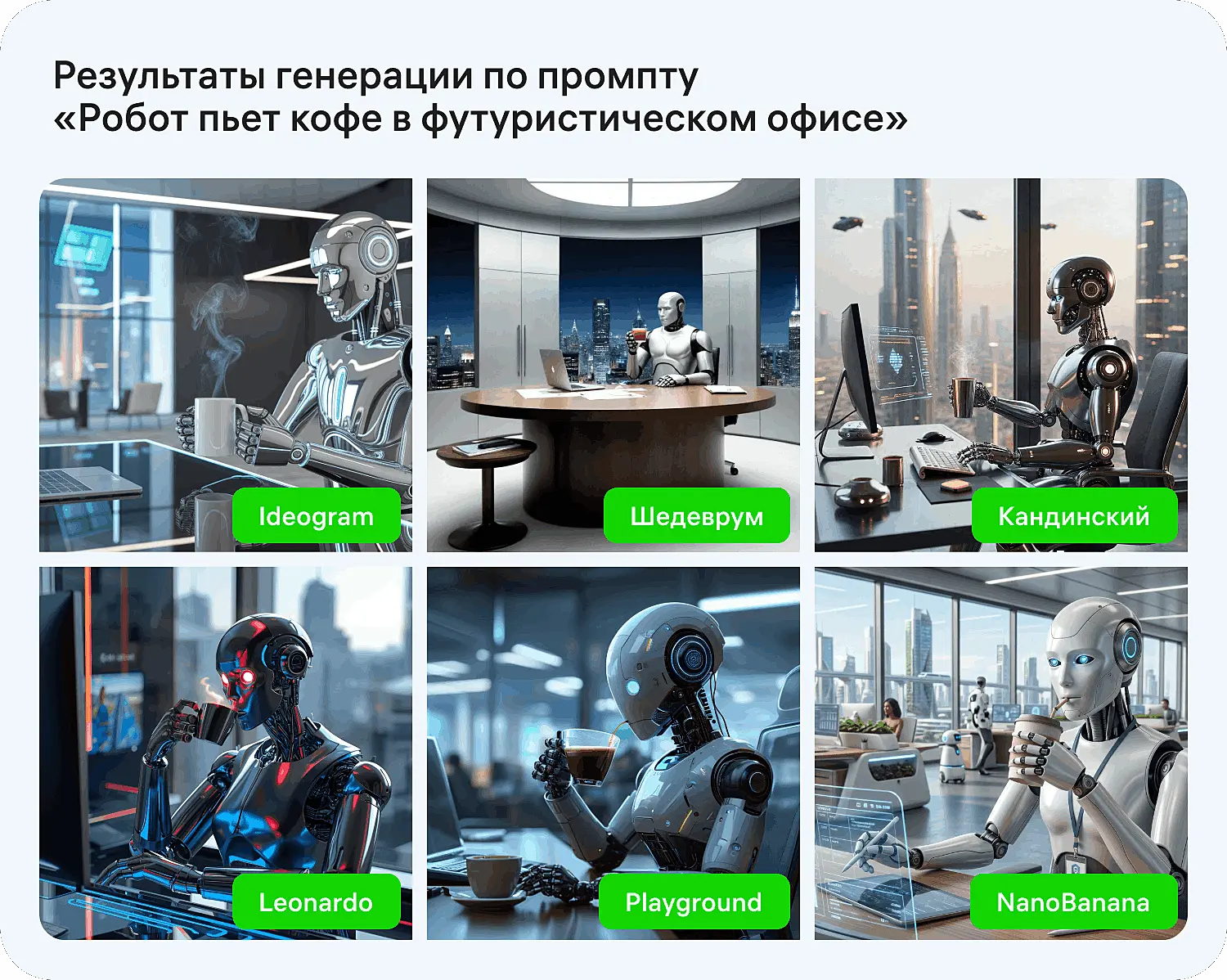 Нейросети для генерации картинок